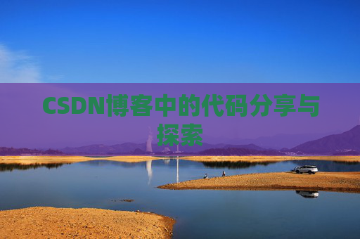 CSDN博客中的代码分享与探索